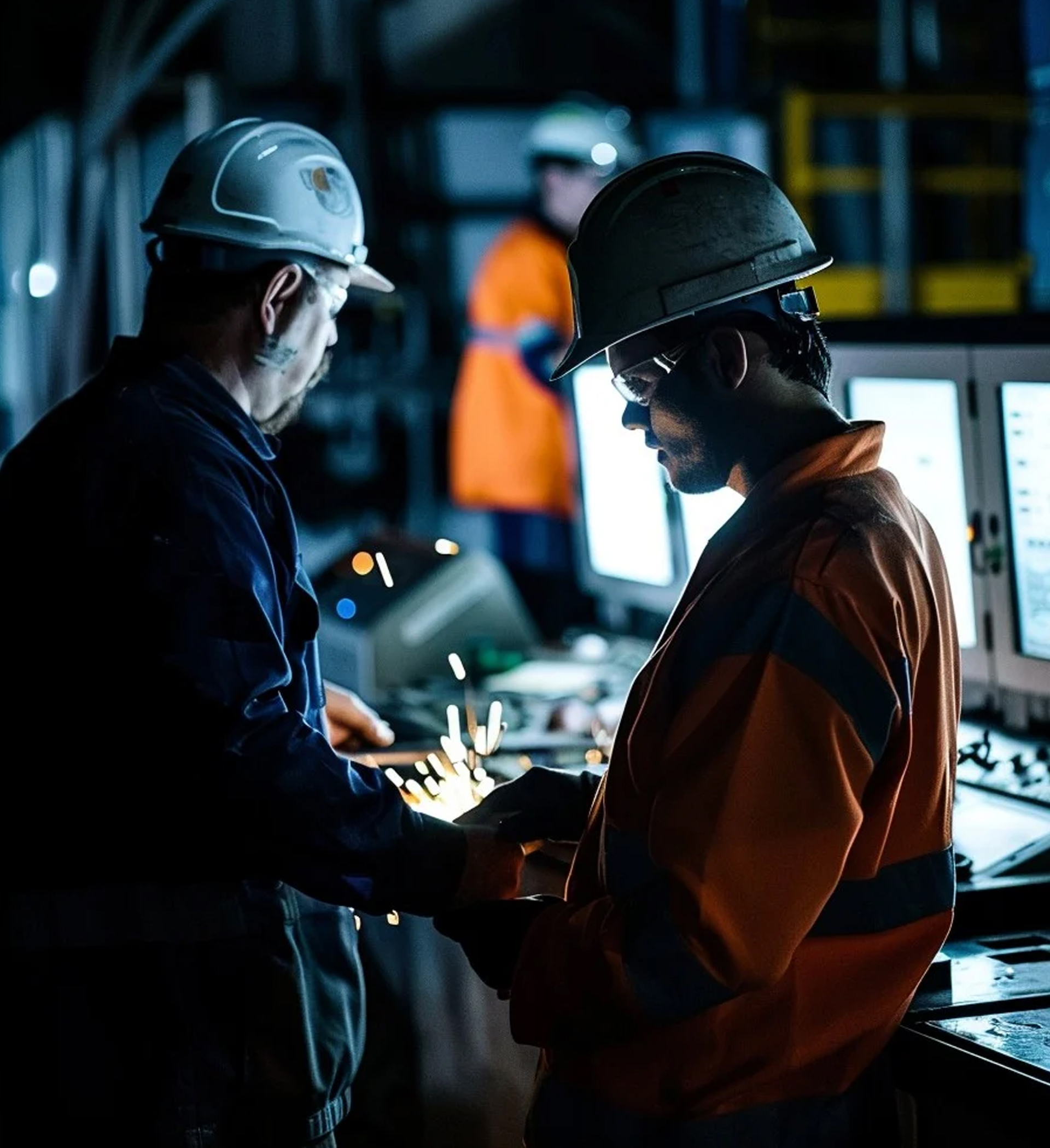 image of workers in a factory
