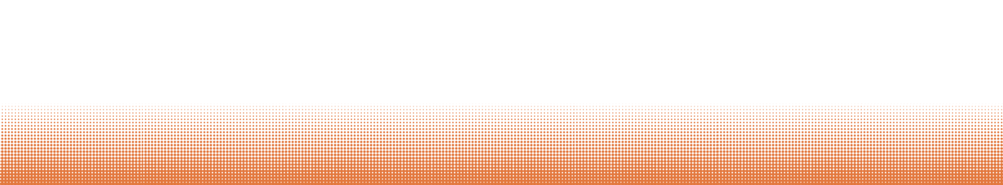orange bottom halftone